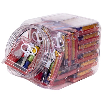 Canister Of 22 Mini Sewing Kits