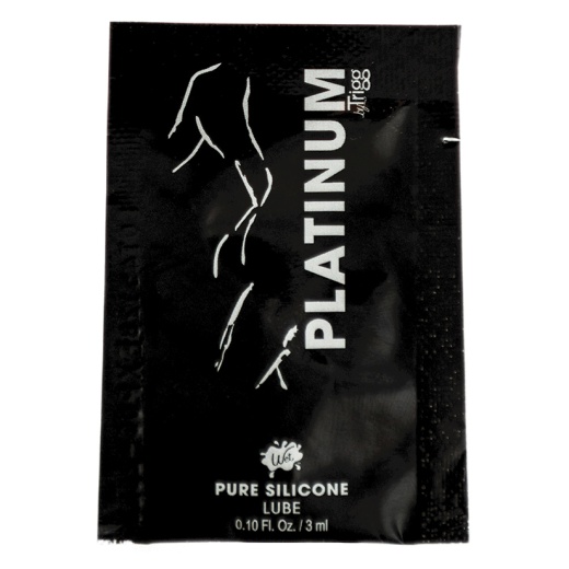 Wet Platinum Luxury Silicone Based Lubricant 0.1Oz