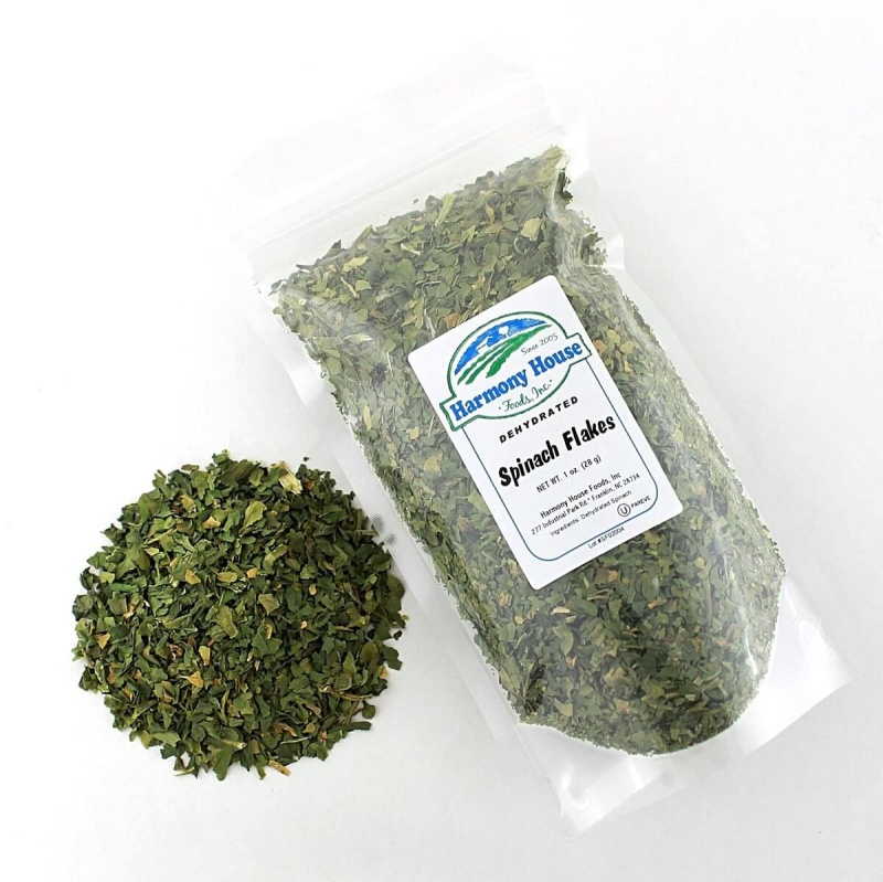 Dried Spinach Flakes (1 Oz)