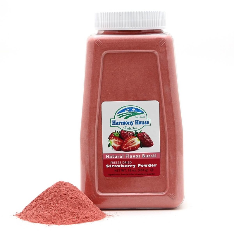 Freeze Dried Strawberry Powder (4 Cups / 64 Tbs)
