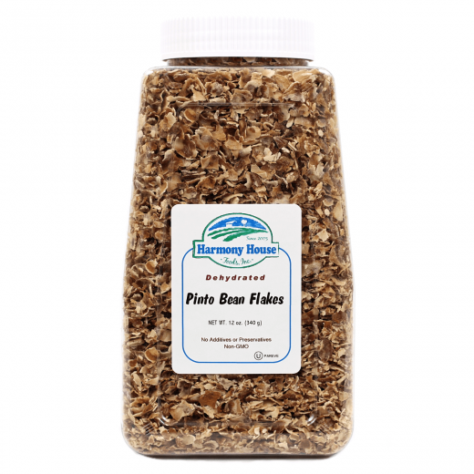 Pinto Bean Flakes (12 Oz) - Convenient, Nutritious, and Delicious