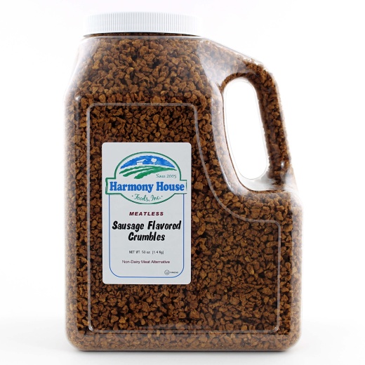 Sausage Flavored Crumbles (50 Oz) - Vegetarian Sausage Alternative