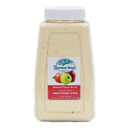 Freeze Dried Apple Powder & Bits (4 Cups)