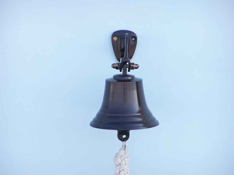 Bronze Hanging Ship's Bell 6"
