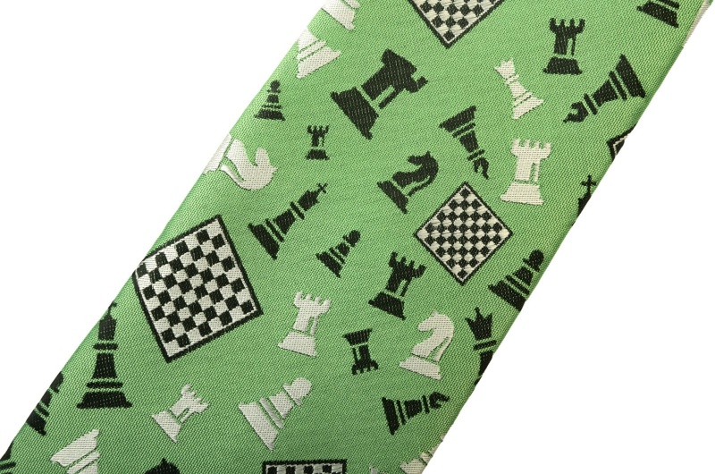 Green Jumble - Chess Tie