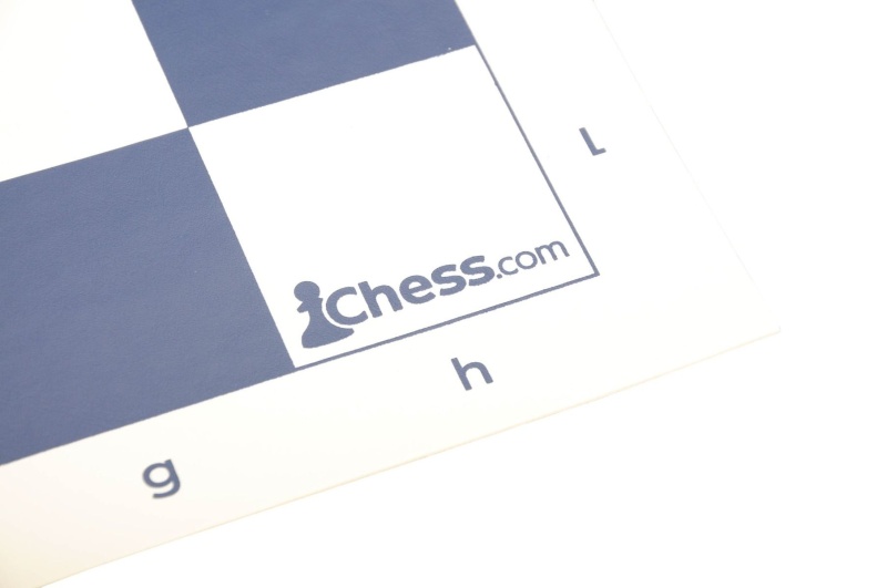 Chess.Com Branded Regulation Vinyl Tournament Chess Board - 2.25" Squares
