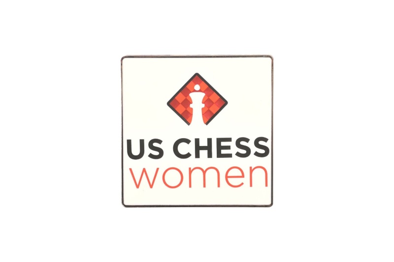 Us Chess Women Pin - Large