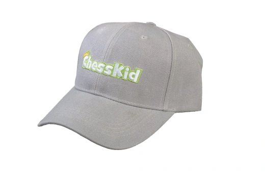 Adult Chesskid Baseball Hat - Gray