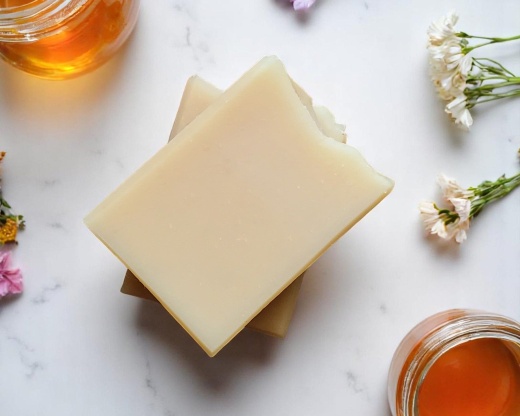 Goat Milk + Wildflower Honey Handmade Soap