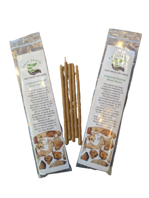 Palo Santo Resin Sticks (5 Resin Incense Sticks)