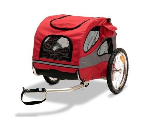 Houndabout Classic Bicycle Trailer - Medium (Steel) 31 Lbs
