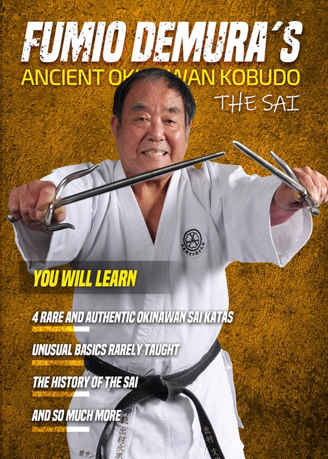 Fumio Demura Ancient Okinawan Kobudo #4 Sai Dvd Karate Weapon Martial Arts
