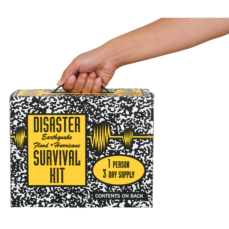 One Person Grab & Go Disaster Survival Kit - Default Title