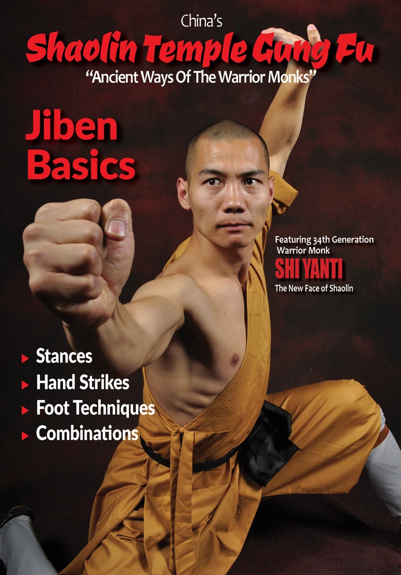 Shaolin Temple Gung Fu Martial Arts #4 Jiben Basics Strikes Dvd Shi Yanti