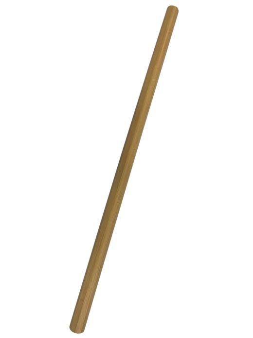 Martial Arts Karate Octagonal Laminated Hickory Hardwood Bo Jo Short Staff 52"
