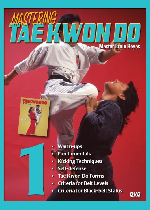 Mastering Tae Kwon Do #1 Palgae Kicking Shield Striking Pads Dvd Ernie Reyes - Physical