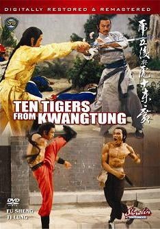 Ten Tigers From Kwangtung DVD - Classic Hong Kong Kung Fu Martial Arts Action Movie