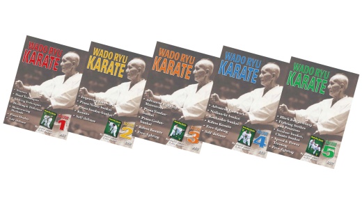 5 DVD Set Wado Ryu Karate - Moore & Hughes Otsuka Katas Kumite Self-Defense