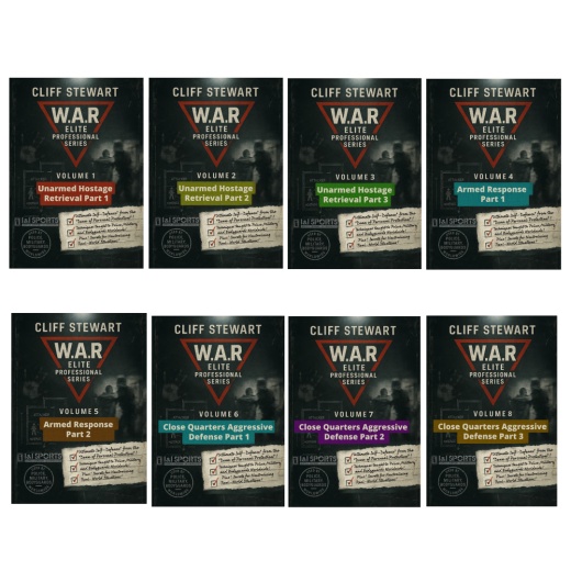 8 Dvd Set W.A.R. Elite Professional Series - Cliff Stewart