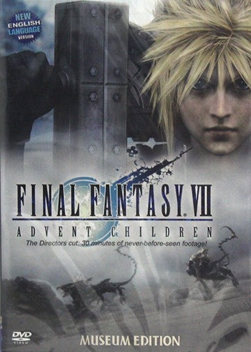 Final Fantasy 7 Advent Children DVD Dubbed - Japanese Sci-Fi Fantasy Movie