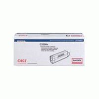 Okidata C3200n Original (Oem) Magenta Laser Toner Cartridge (43034802)**Non Returnable**