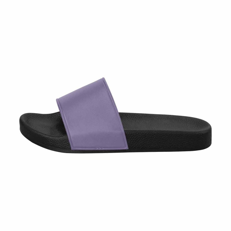 Uniquely You Mens Slide Sandals / Purple Haze Flip