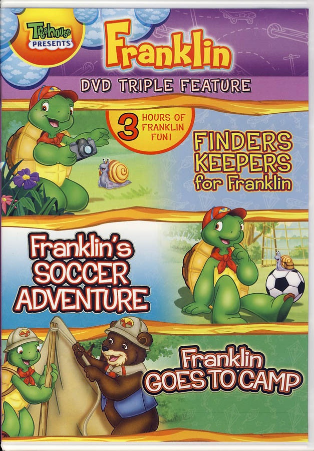 Finders Keepers For Franklin / Franklin S Soccer Adventure / Franklin Goes To Camp (Dvd Triple Featu
