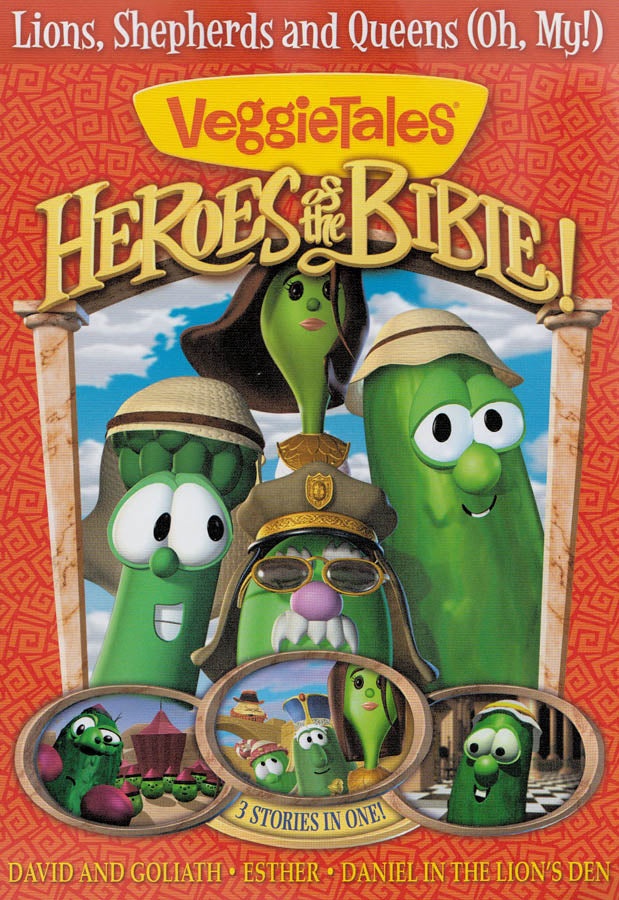 Veggietales : Heroes Of The Bible ( Lions ,Shepherds Andqueens ) (3 ...