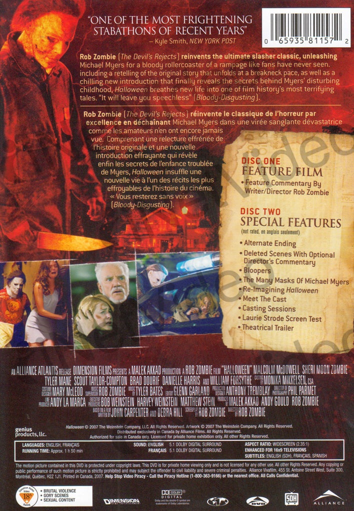 Halloween (Two-Disc Special Edition) (Bilingual)