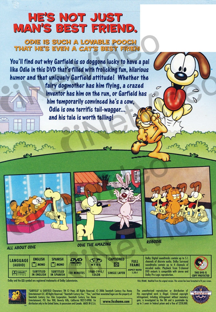 Garfield And Friends - An Ode To Odie