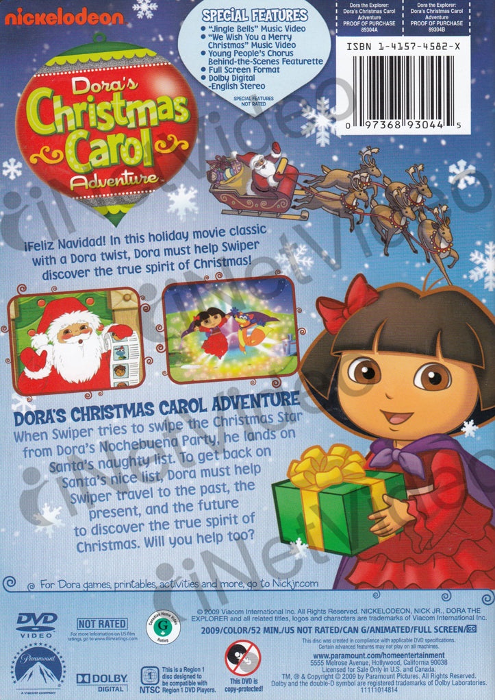 Dora The Explorer - Dora's Christmas Carol Adventure