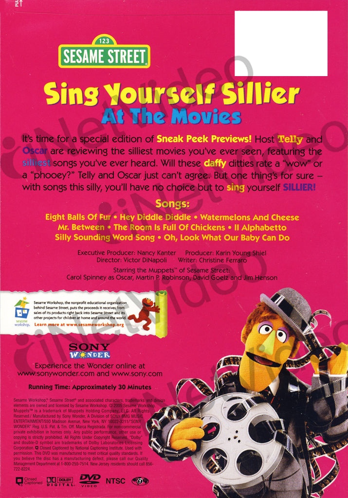 Sing Yourself Sillier At The Movies - (Sesame Street)