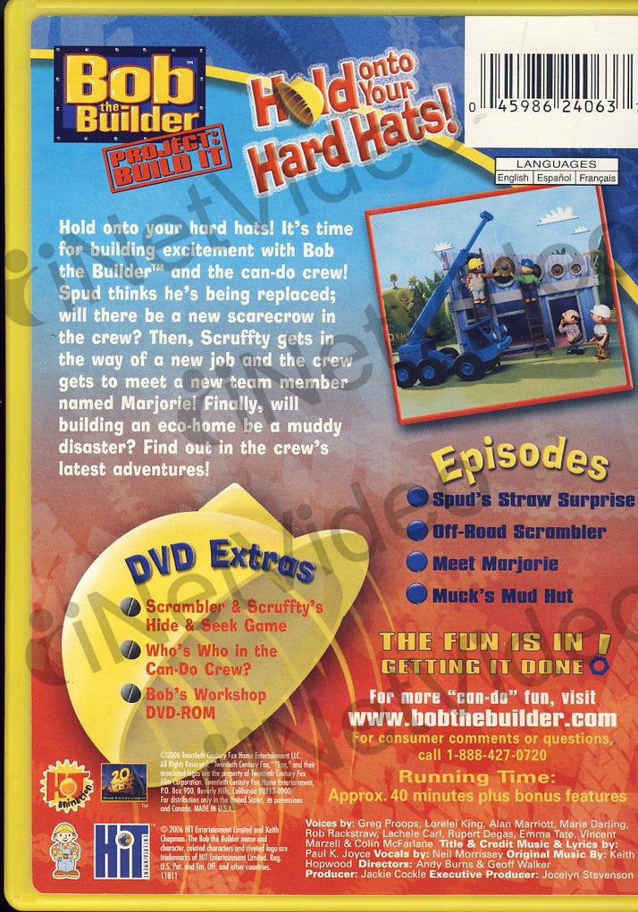 Bob The Builder Hold Onto Your Hard Hats!