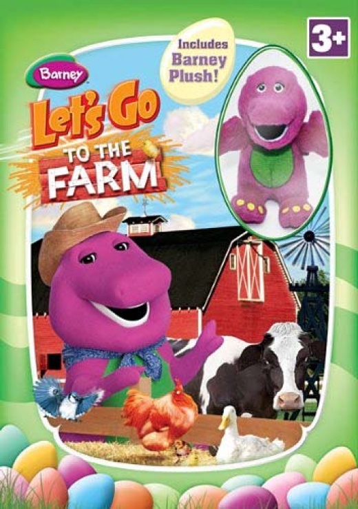 Barney: Let's Go To The Farm (With Barney Plush) (Boxset)