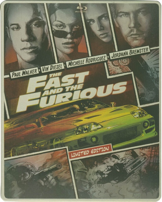 The Fast And The Furious (Steelbook) (Blu-Ray + Dvd + Digital Copy) (Blu-Ray)