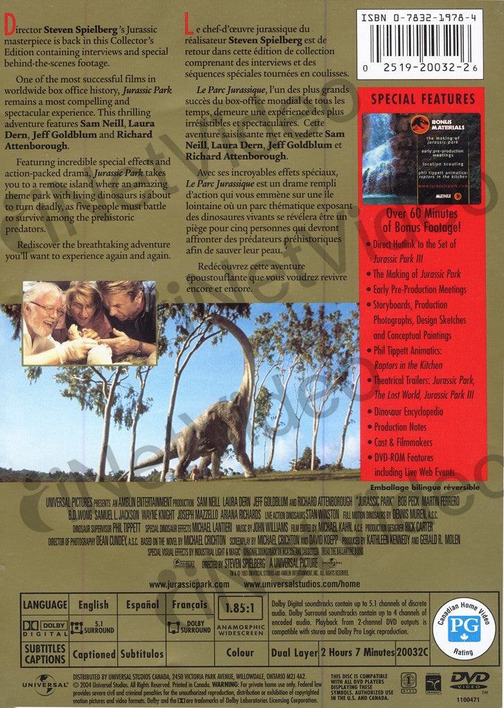 Jurassic Park - Collector S Edition (Widescreen)