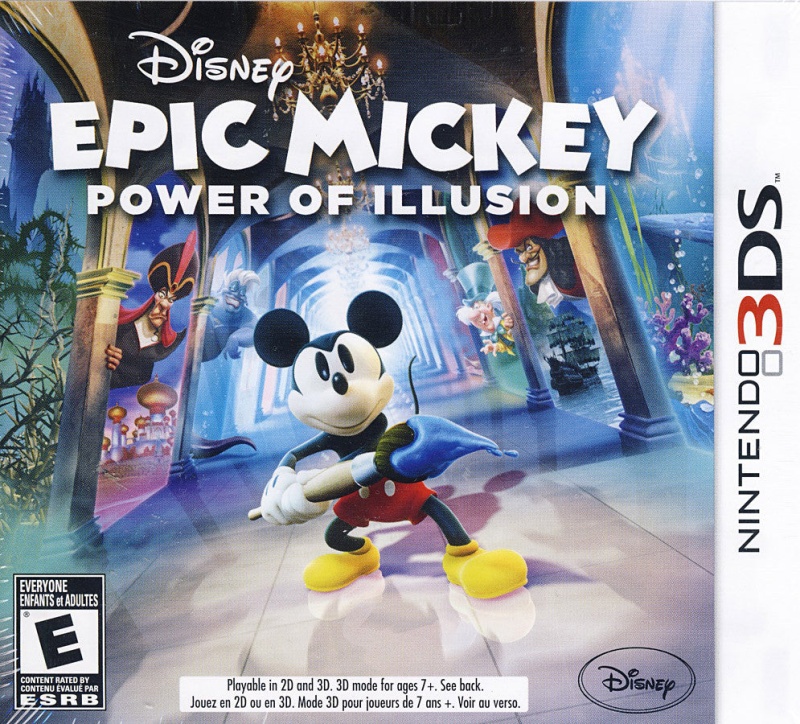 Disney Epic Mickey - Power Of Illusion (Bilingual Cover) (3Ds)