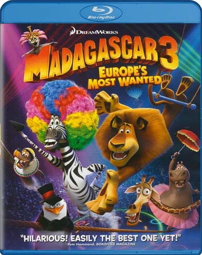 Madagascar 3 Europe's Most Wanted (Blu-Ray) - Used