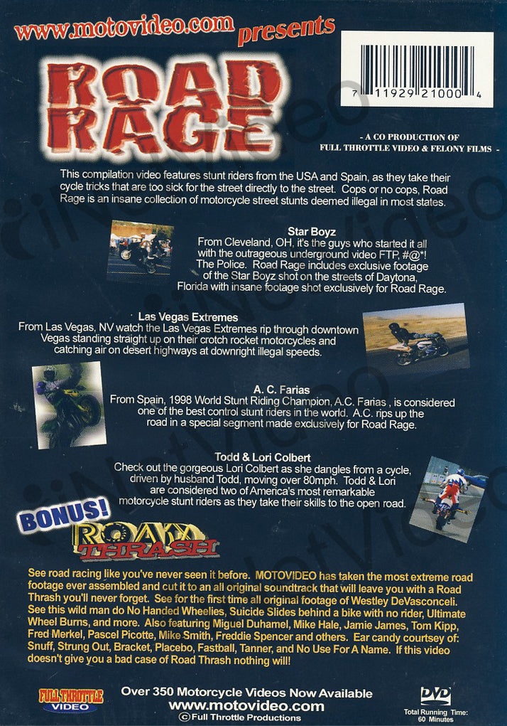 Road Rage (Bonus - Road Trash)