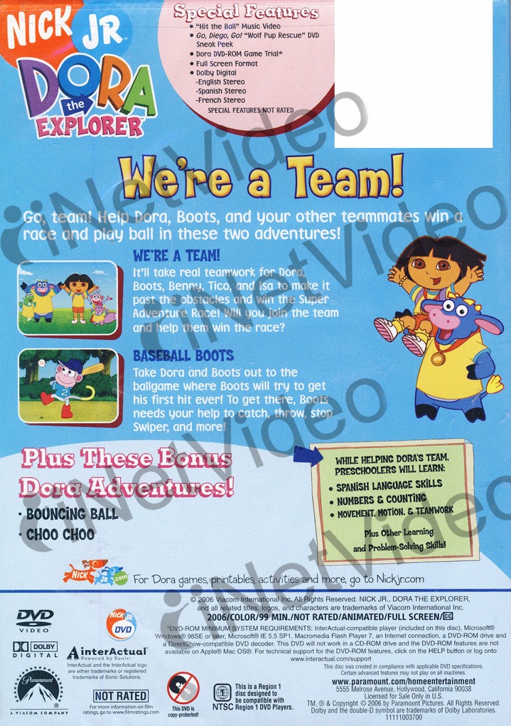 Dora The Explorer - We're A Team