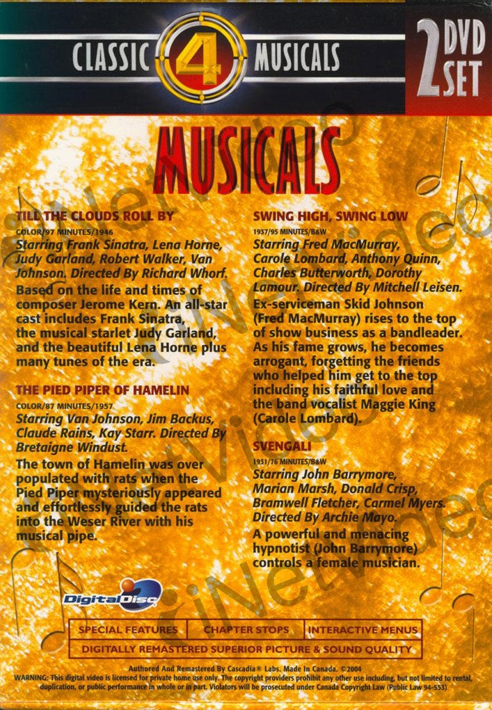 Classic Musicals 2 - Dvd (Boxset)