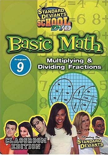 Standard Deviants School - Basic Math - Program 9 - Multiplying And Dividing Fractions