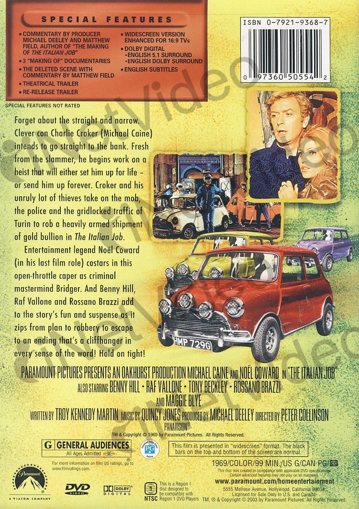 The Italian Job (Special Collector's Edition) (Michael Caine) (Widescreen)