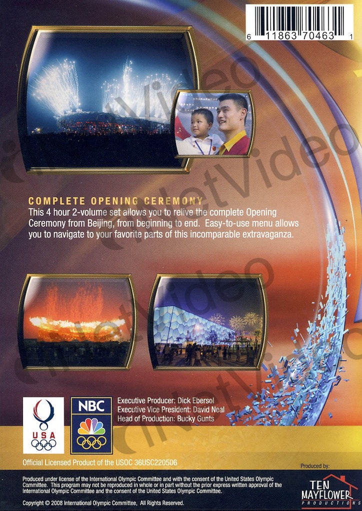 Beijing 2008 Complete Opening Ceremony - (Two Volume Dvd)