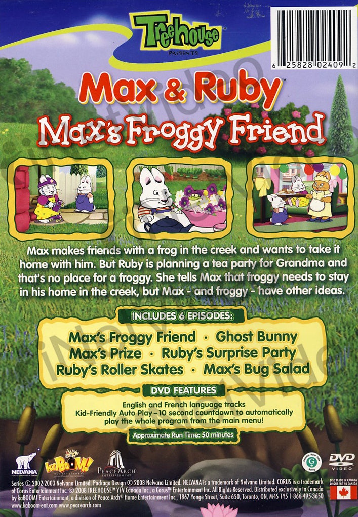 Max And Ruby - Max's Froggy Friend