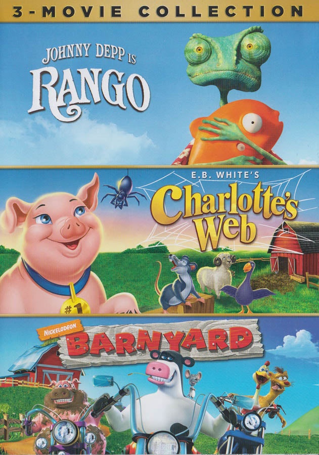 Rango / Charlotte's Web / Barnyard (3-Movie Collection)