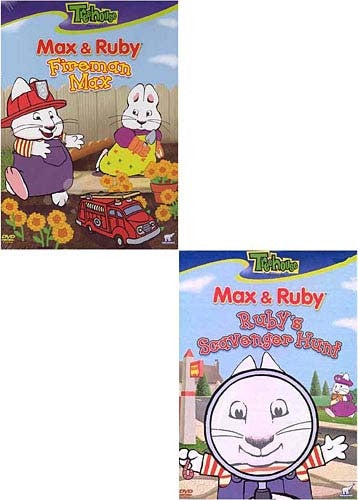Max and Ruby - Fireman Max/Ruby's Scavenger Hunt (2 Pack) - Kaboom DVD Collection