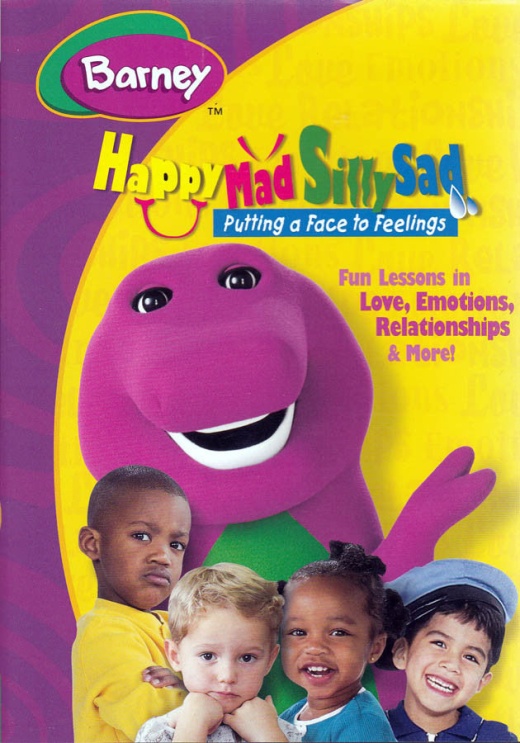 Barney - Happy Mad Silly Sad - Putting A Face To Feelings (Maple)