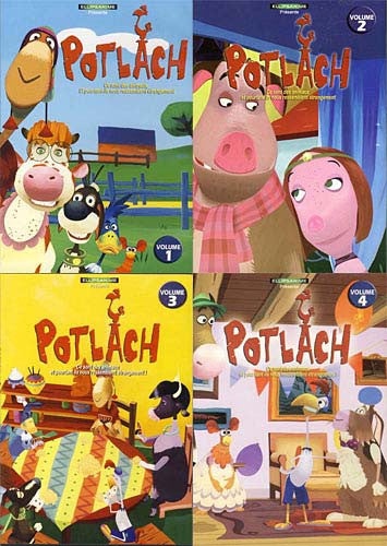 Potlach - Vol. 1 / 2 / 3 / 4 (English Cover)