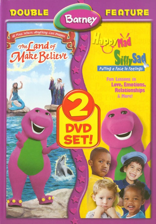 Barney - The Land Of Make Believe/Happy Mad Silly Sad (Double Feature)